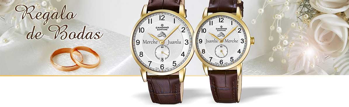 relojes para bodas
