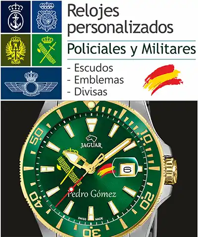 Relojes militares personalizados
